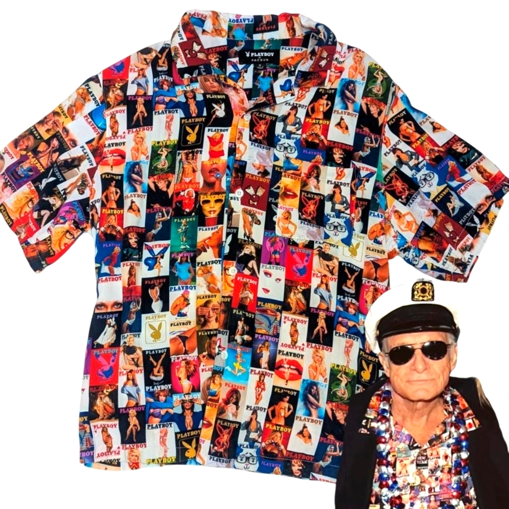Playboy x PacSun Men’s Centerfold Shirt
